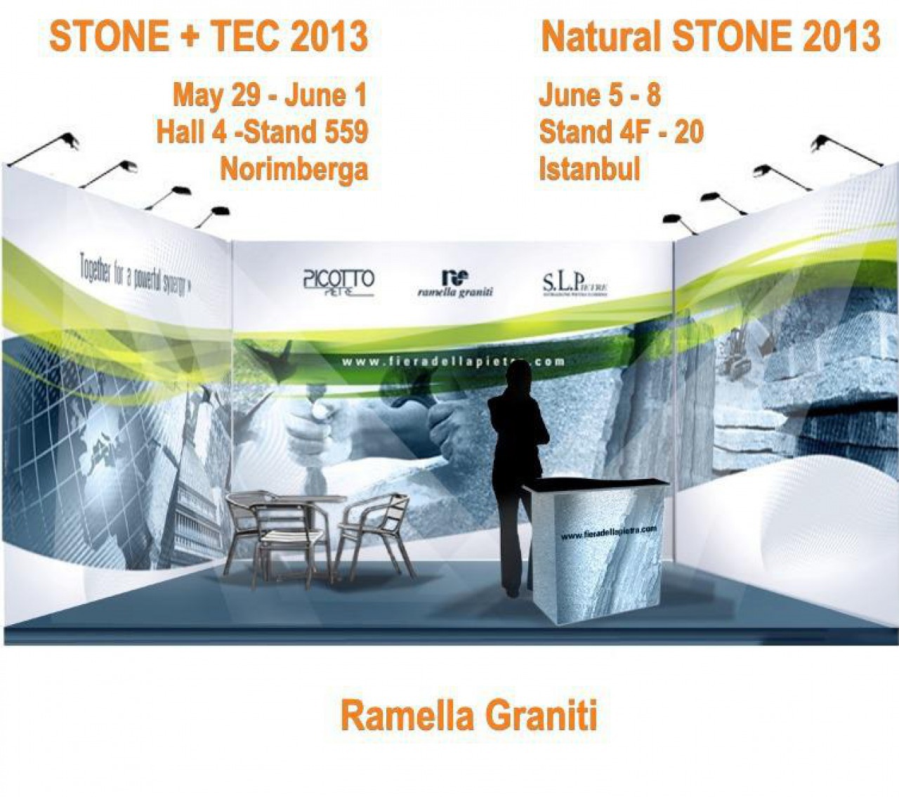 Ramella Graniti Norimberga Ston+tec 2013 - Istanbul NATURAL STONE