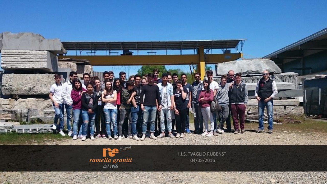 Ramella Graniti Visit to our site of the 