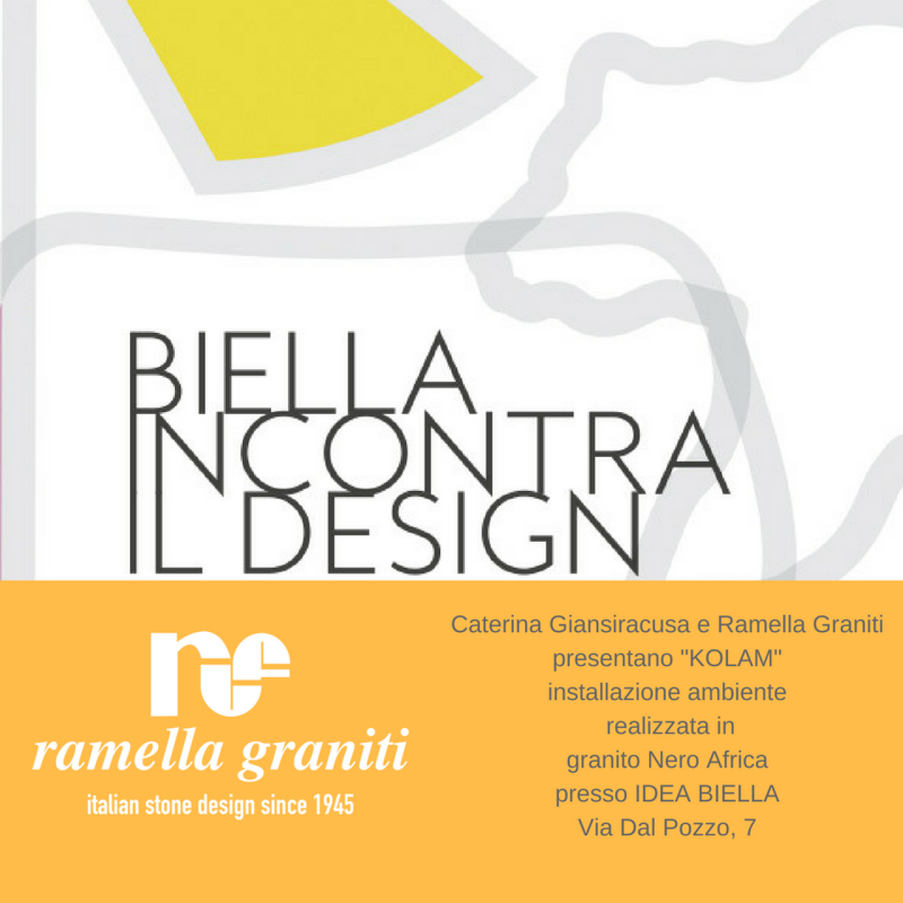 Ramella Graniti BID Biella meets the Design