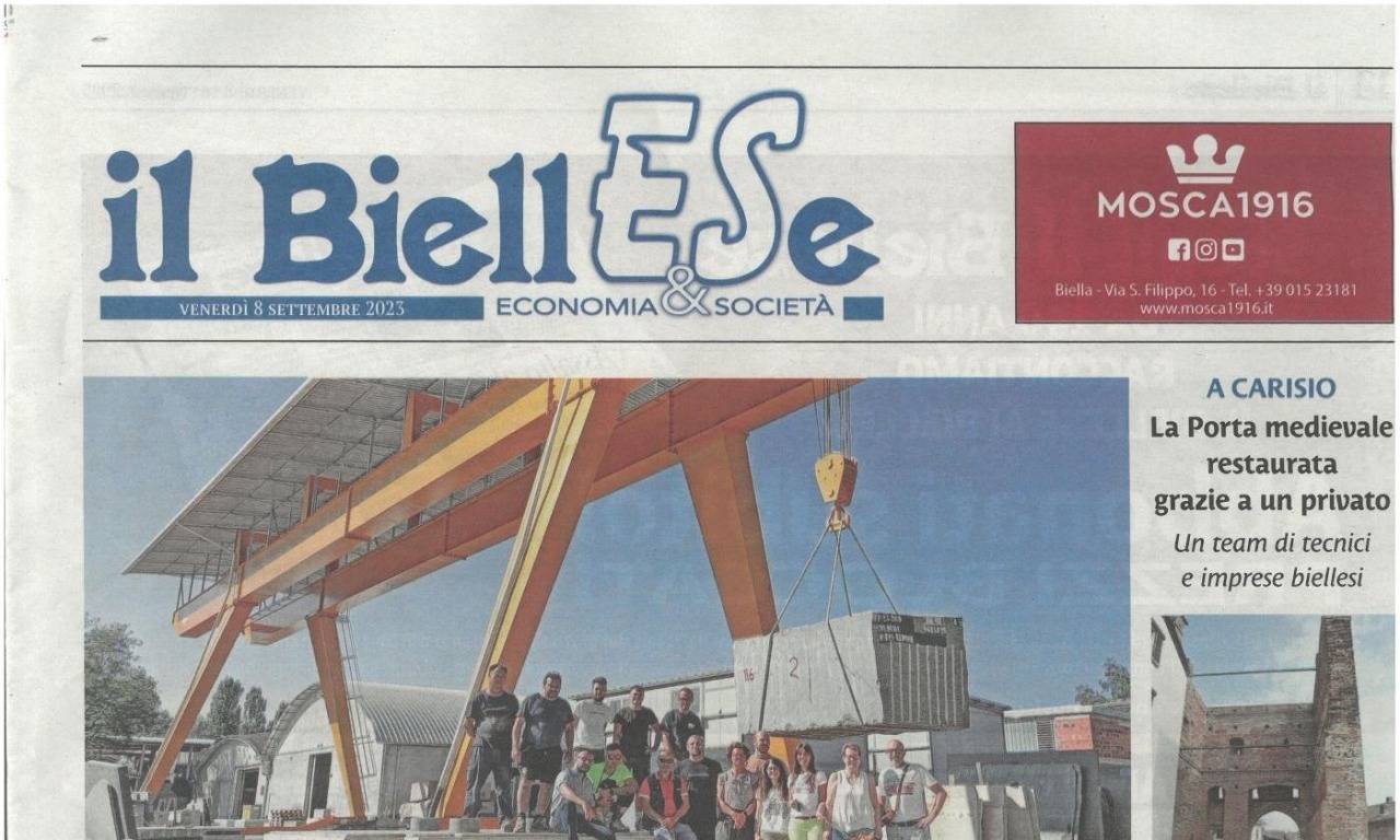 Ramella Graniti Purchased new 45 TON gantry crane