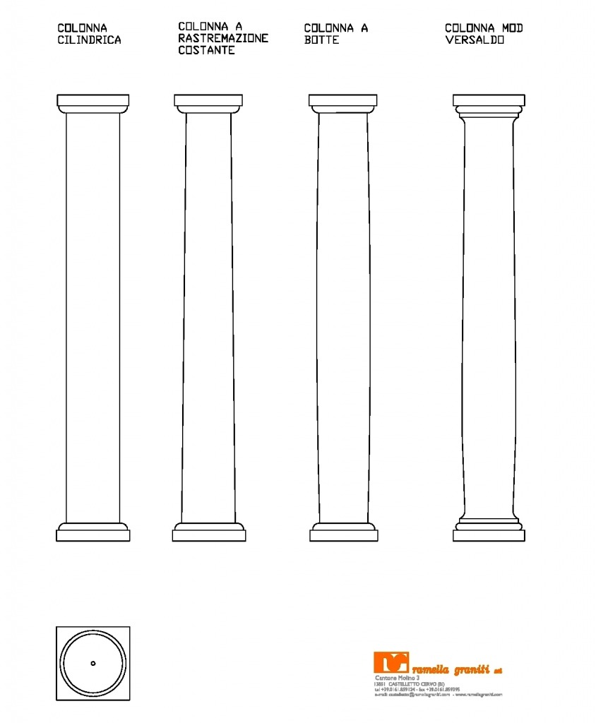 Ramella Graniti Columns