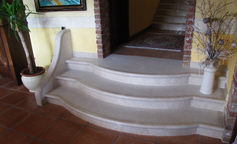 Ramella Graniti Staircase in Botticino