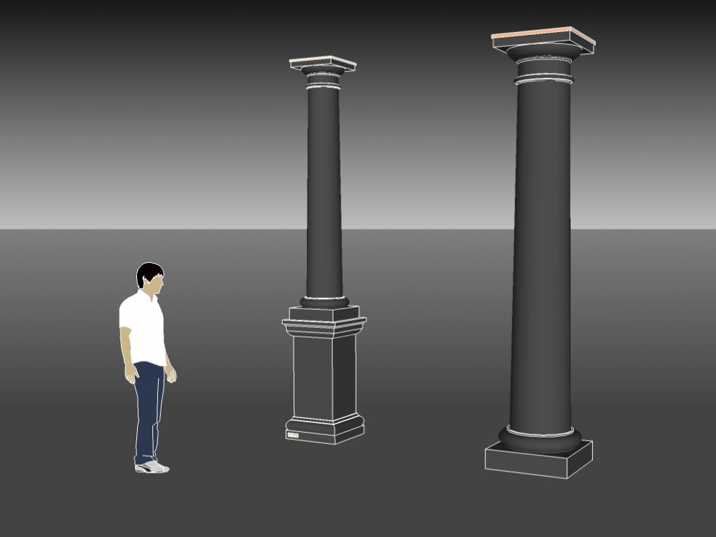 Ramella Graniti Colonne rendering