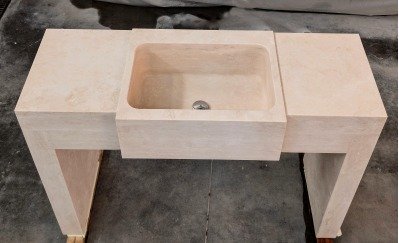 Ramella Graniti Lavabo in travertino