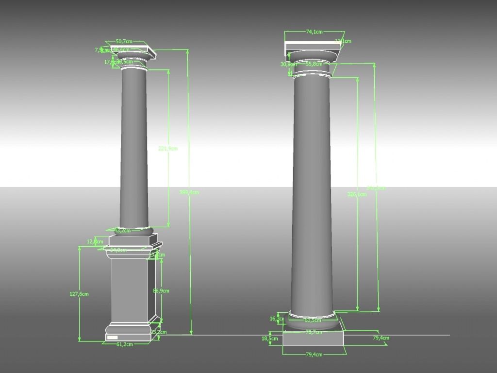 Ramella Graniti Colonne rendering