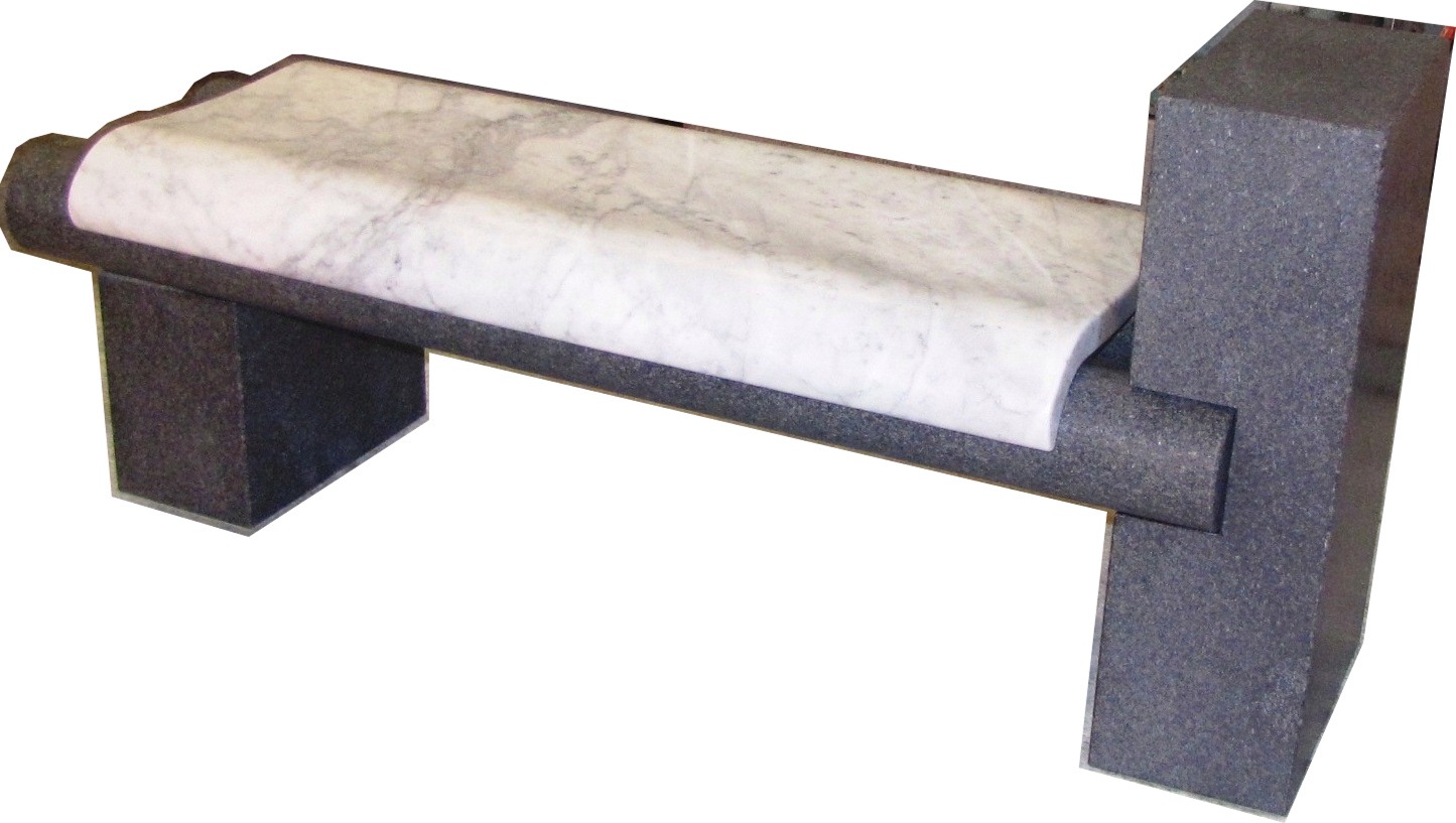 Ramella Graniti Ingot Stone Bench