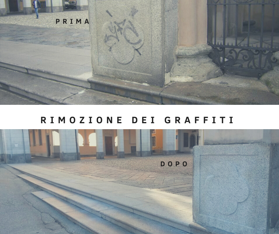 Ramella Graniti Graffiti removal