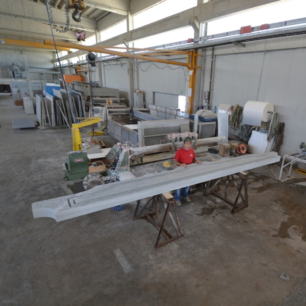 Ramella Graniti Architrave sagomato di 5.60 mt.