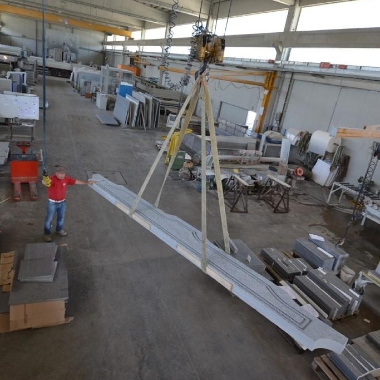 Ramella Graniti Architrave sagomato di 5.60 mt.
