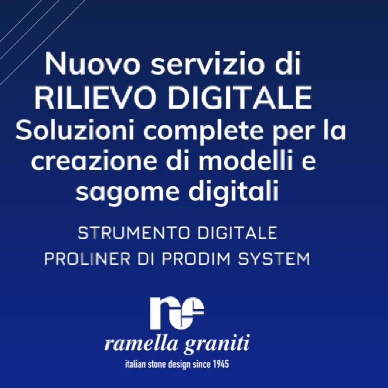 Ramella Graniti Rilievo digitale