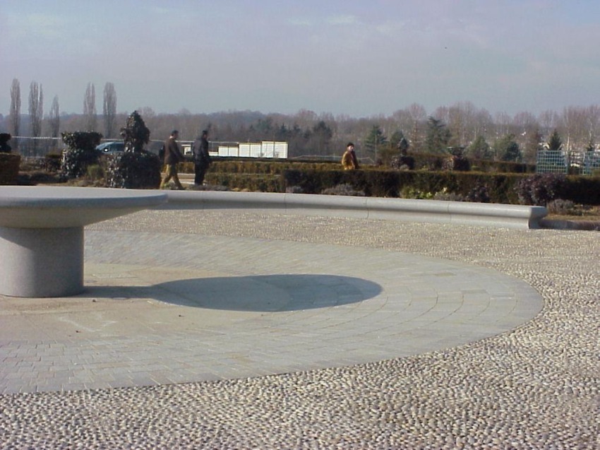 Ramella Graniti reggia venaria reale meridiana e panche