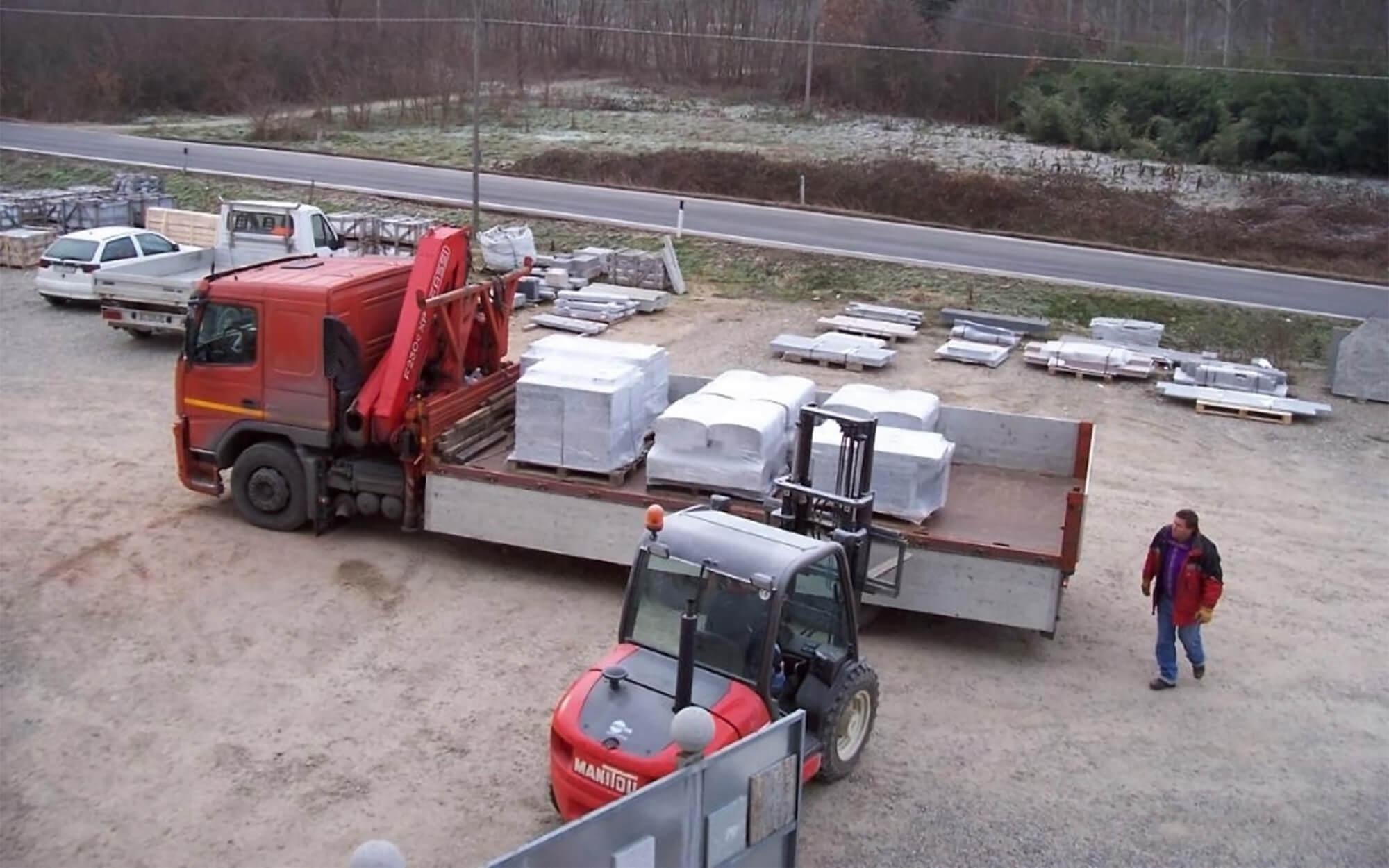 Ramella Graniti Trasporti e consegne